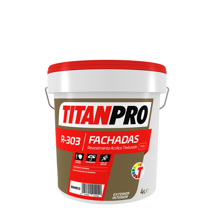TITAN R-303 Revestimento Acrílico Texturado