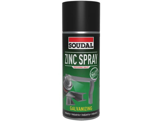 Soudal Spray de Zinco Mate 400ml