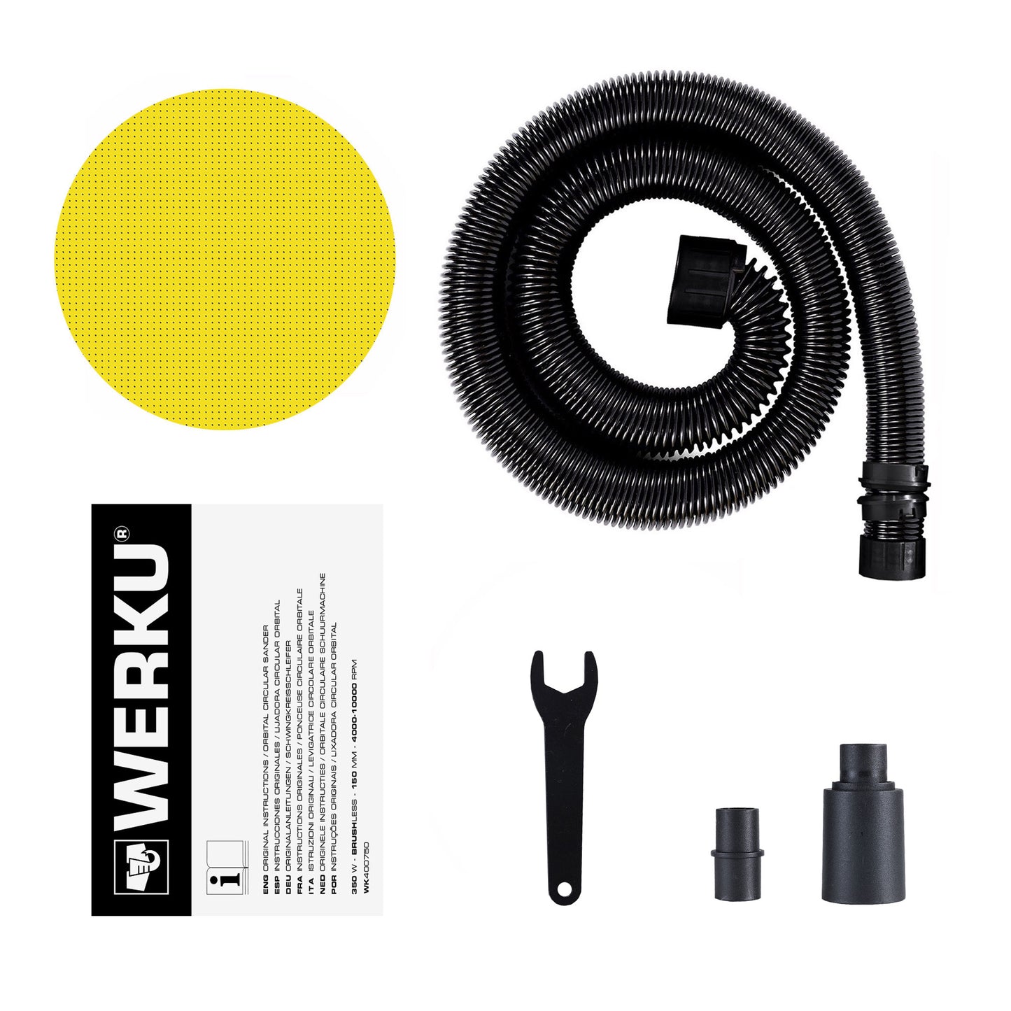Lixadora Orbital WERKU WK400750 350W
