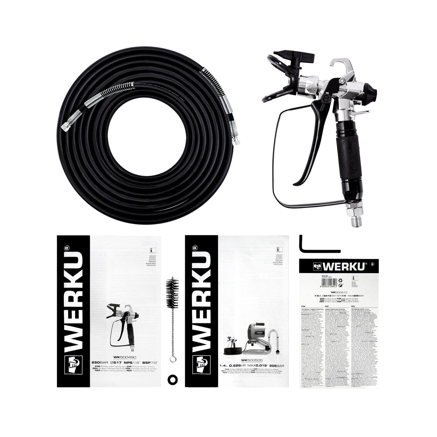 MÁQUINA PINTAR AIRLESS WERKU WK500500