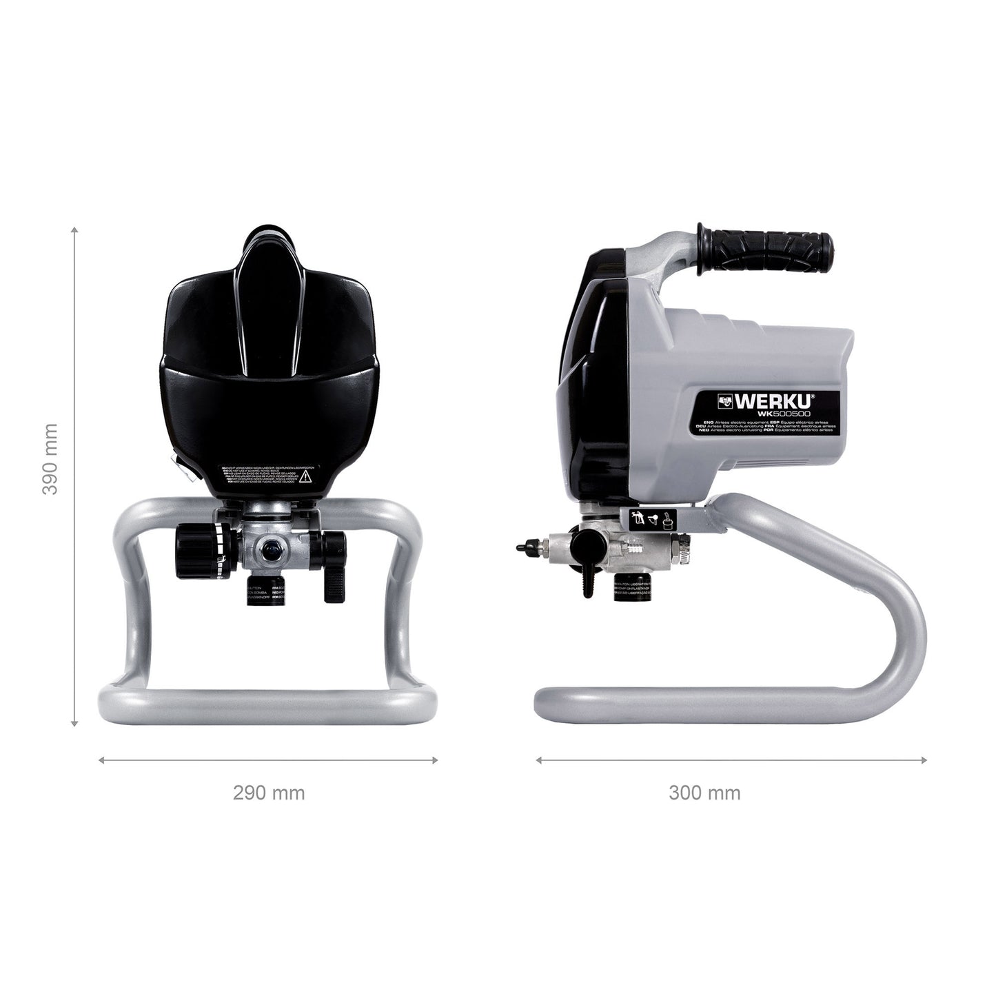 MÁQUINA PINTAR AIRLESS WERKU WK500500