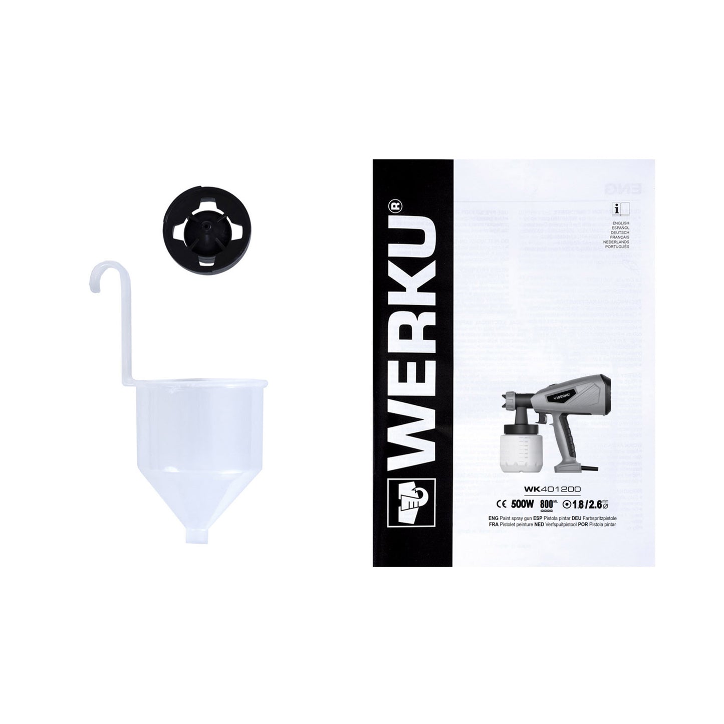 PISTOLA DE PINTURA WERKU WK401200