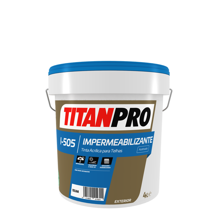 TITAN I-505 Tinta Acrílica Telhas