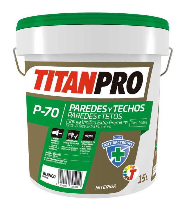 TITAN P-70 Tinta Vinílica Extra Premium