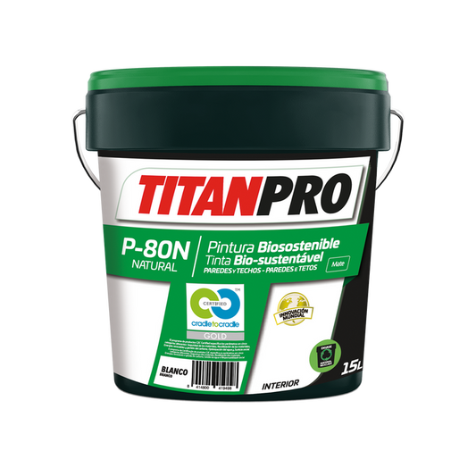 TITAN P-80N Tinta Bio Sustentável Natural 15L