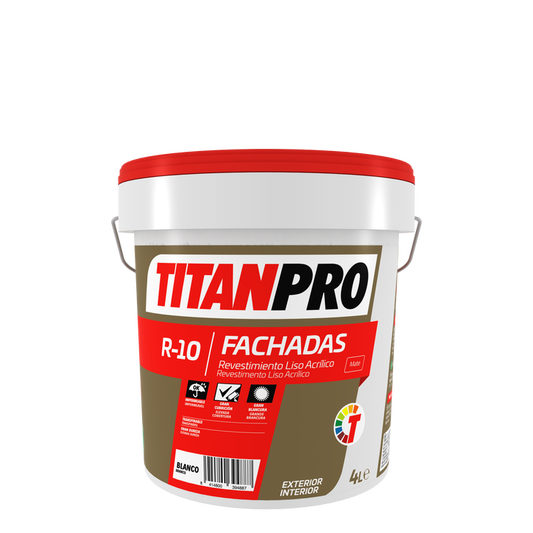 TITAN R-10 Revestimento Acrílico Liso