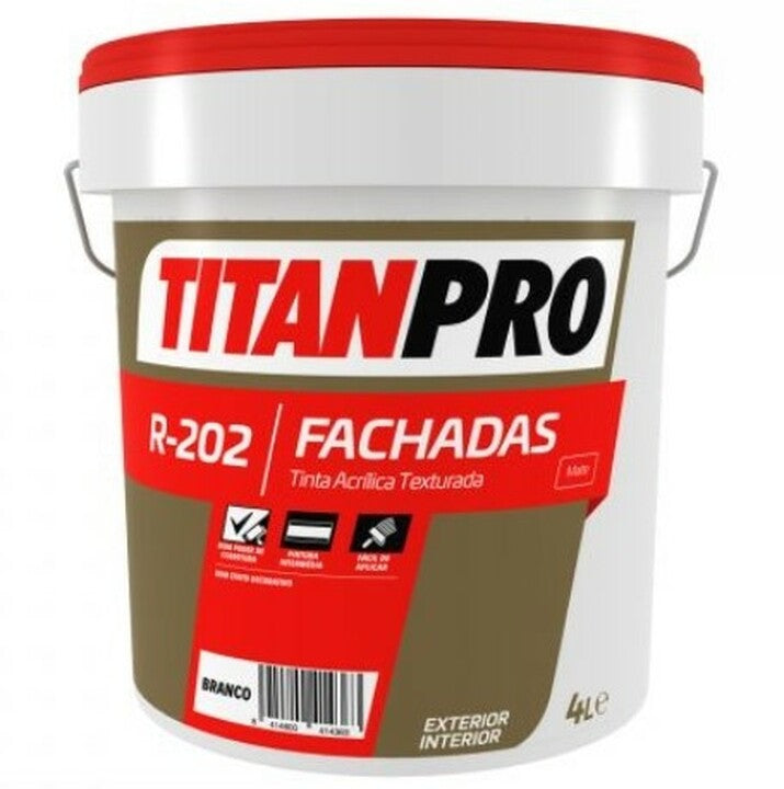 TITAN R-202 Tinta Acrílica Texturada