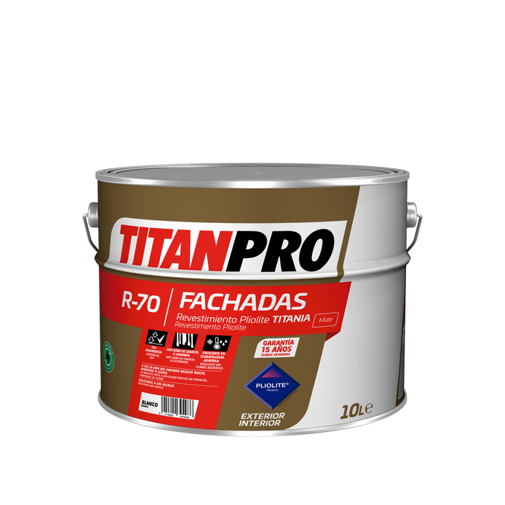 TITAN R-70 Revestimento Pliolite 10L