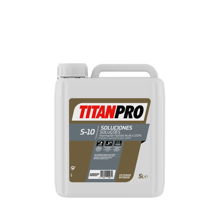TITAN S-10 Primário FixaTudo Acrílico 100%– Templo das Tintas