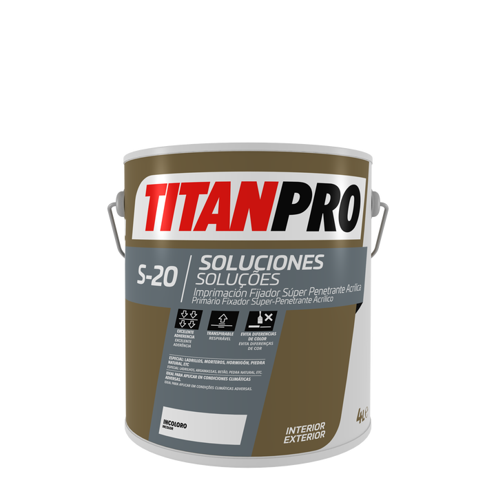 TITAN S-20 Primário Fixador Super-Penetrante Acrílico