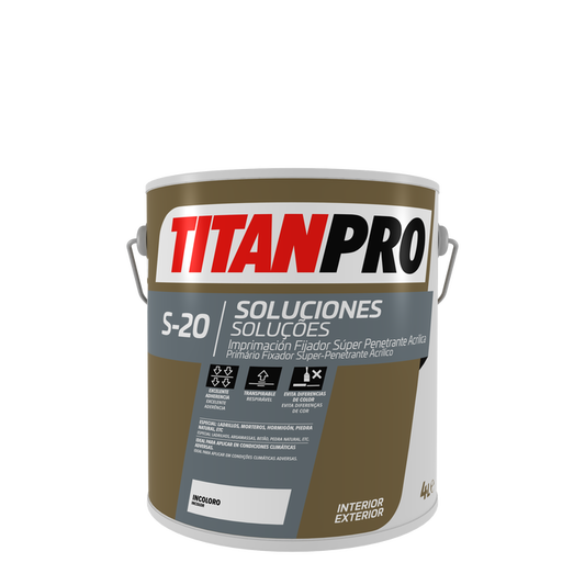 TITAN S-20 Primário Fixador Super-Penetrante Acrílico