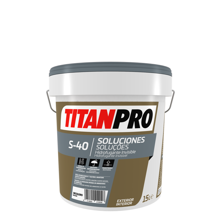 TITAN S-40 Hidrofugante Invisível
