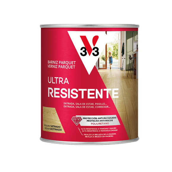 Verniz Parquet Ultra Resistente Brilhante Incolor V33