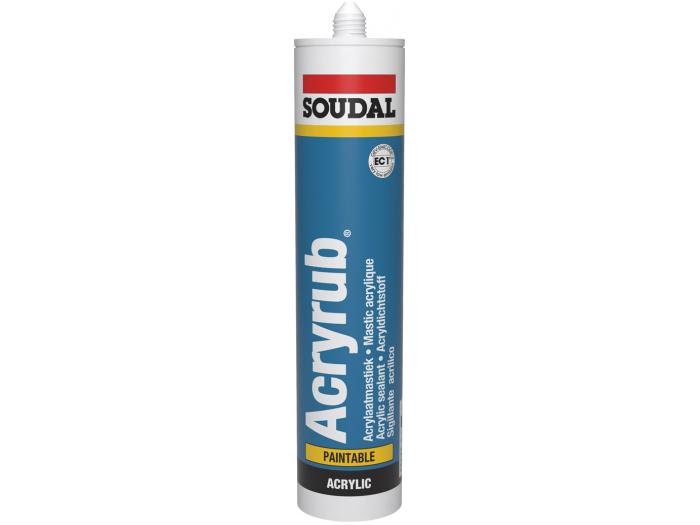 ACRYRUB VEDANTE ACRÍLICO SOUDAL 310ml BRANCO